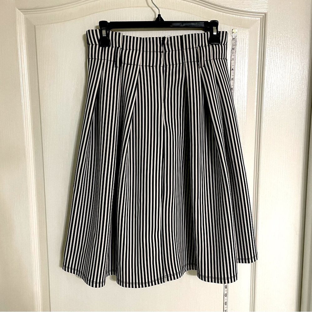 Haute Monde Striped Skirt